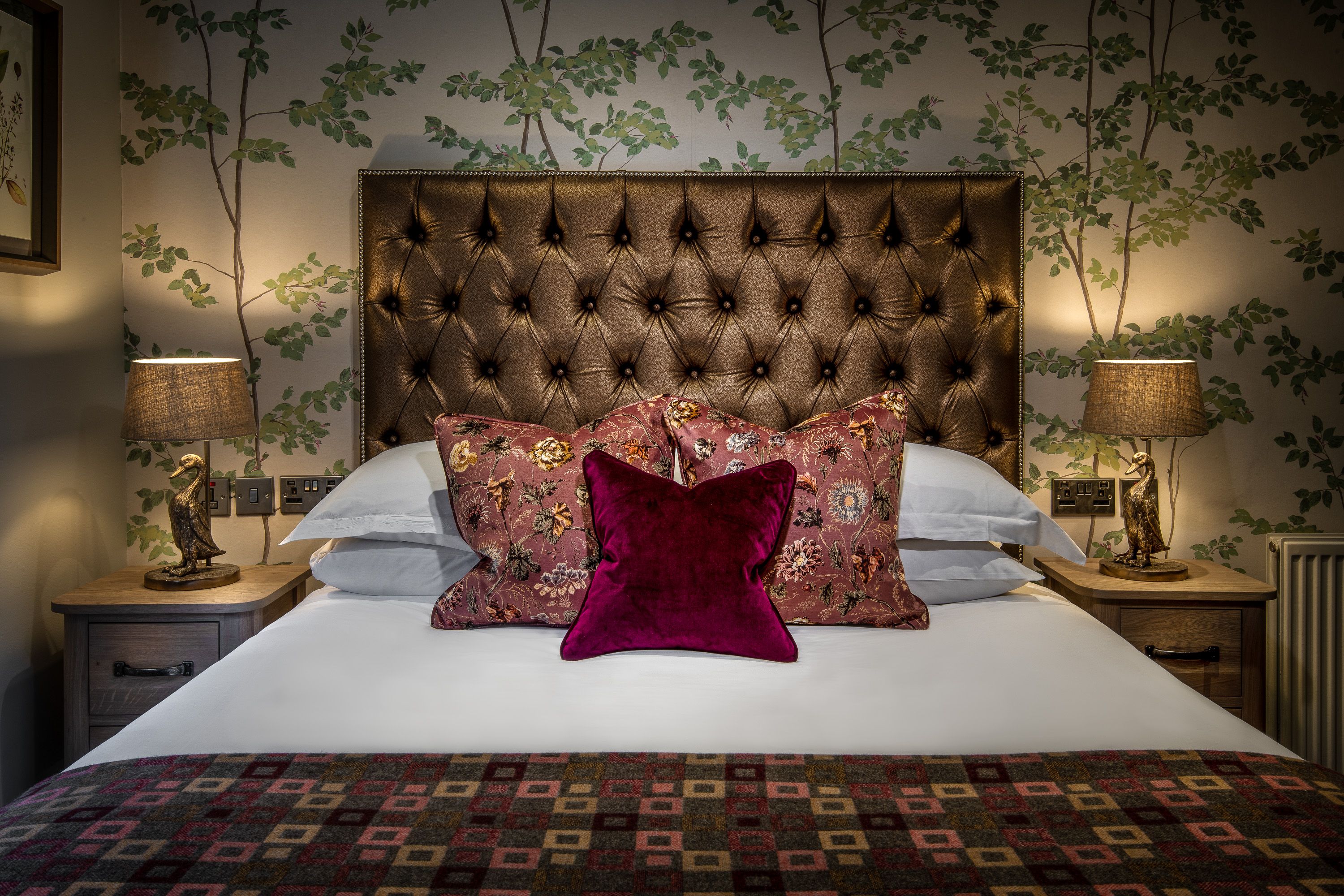 boutique bedroom at the millstone